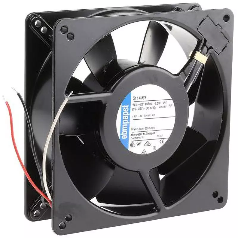 Ebmpapst Axial Fan 250 m³/h Air Volume, 5114N/2-060