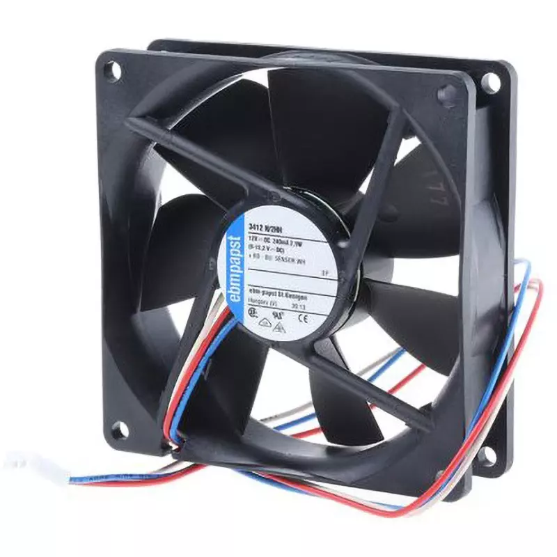 Ebmpapst Axial Fan 102 m³/h Air Volume, 3412N/2HH-RS0