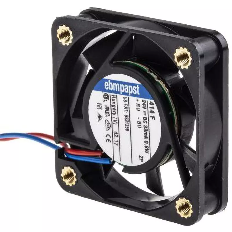 Ebmpapst Axial Fan 10x40 mm LengthxHeight, 414F-RS0