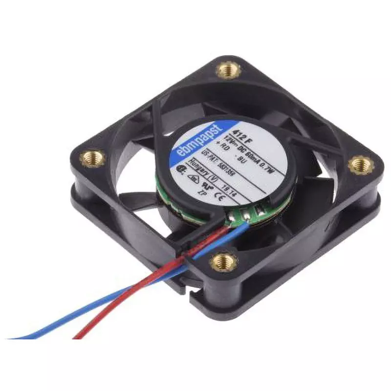Ebmpapst Axial Fan 8 m³/h Air Volume, 412F-RS0