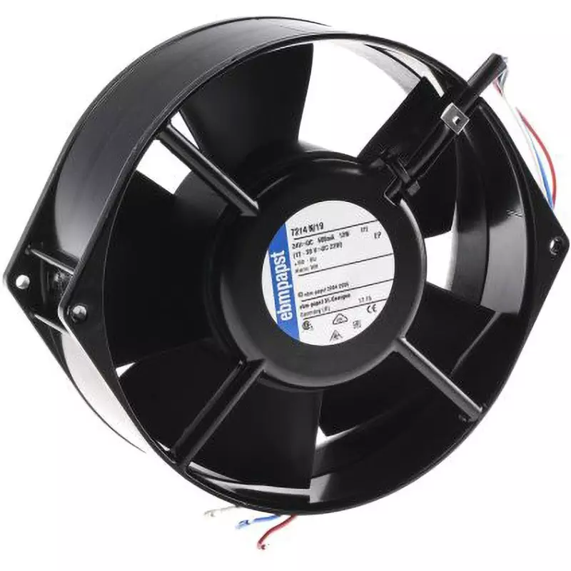 Ebmpapst Axial Fan 360 m³/h Air Volume, 7214N/19