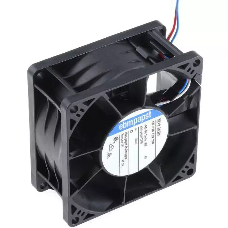 Ebmpapst Axial Fan 190.4 m³/h Air Volume, 8212J/2H3-RS0