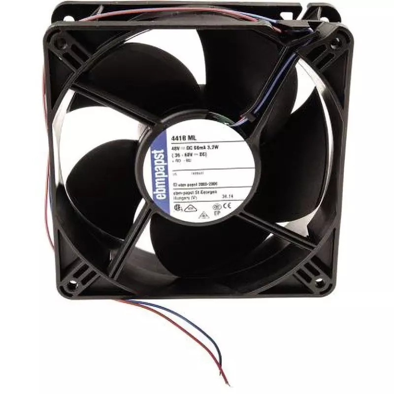 Ebmpapst Axial Fan 168 m³/h Air Volume, 4418ML