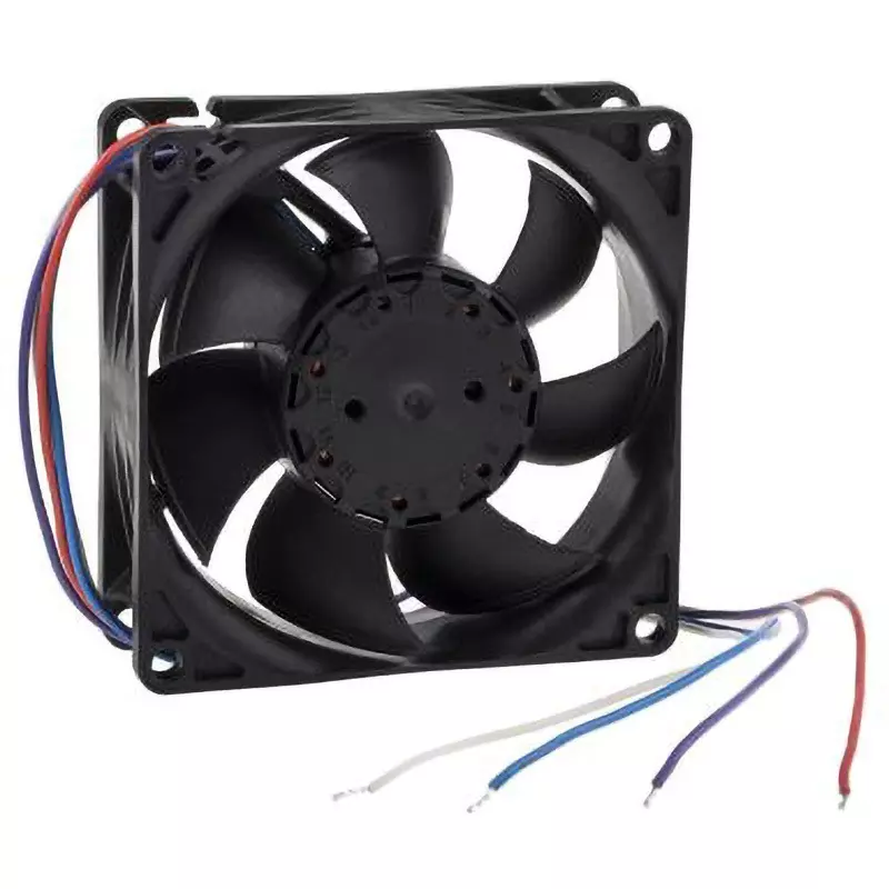 Ebmpapst Axial Fan 80x25.4 mm LengthxHeight, 8452/2HHP