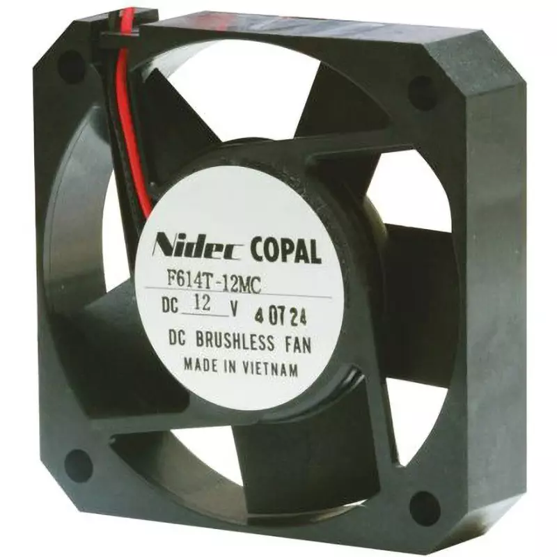 Nidek Axial Fan DC 24 V Input Voltage, F614T-24MC