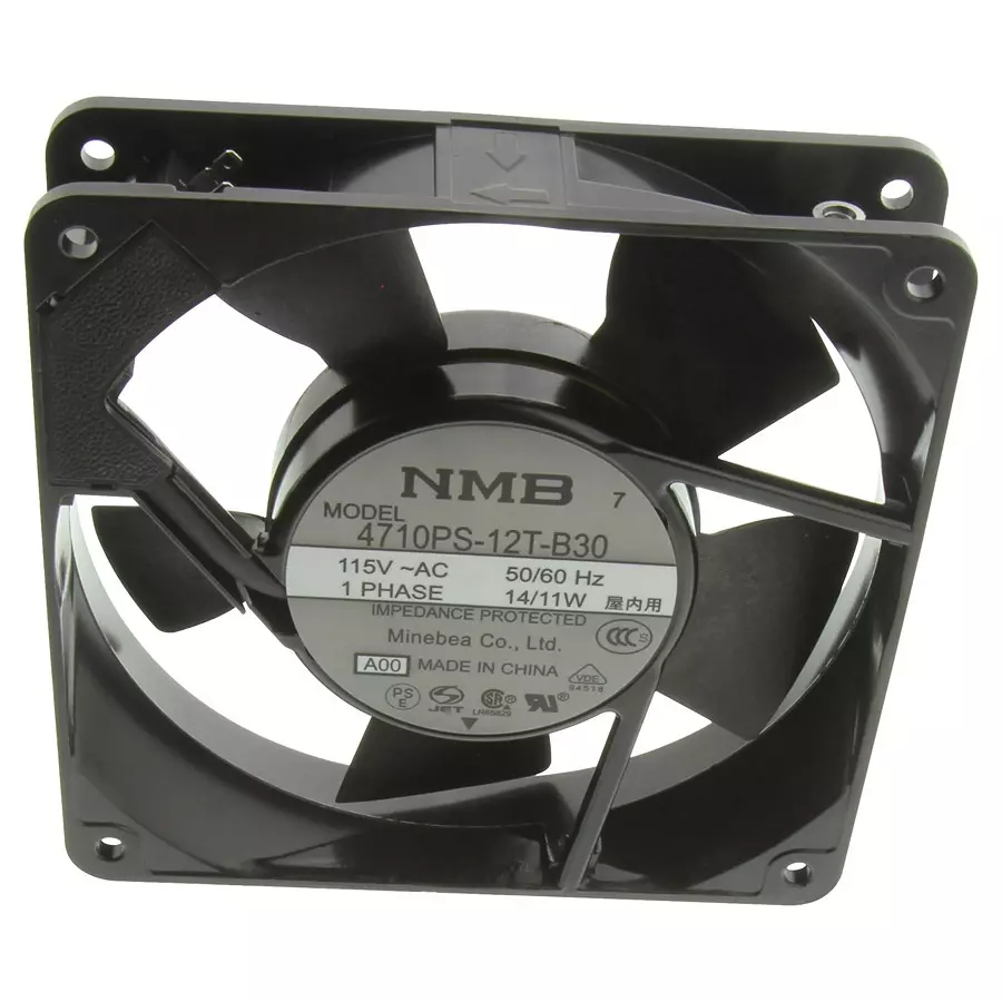 NMB TECHNOLOGIES FAN, 119X119X25MM, 230VAC, 11925PBB3LEA00