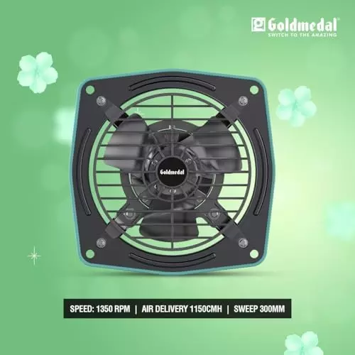 Goldmedal Havoc Ventilation Fan Grey 300 mm, EFS850912DMNGY