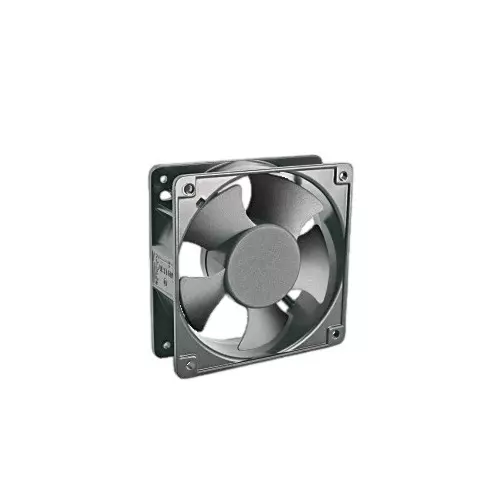 Rexnord AC Axial Fan 24 V 4 Inch (10.16 cm) Size Black Electric 2900 rpm Speed for Industrial Use, REC-12038A24