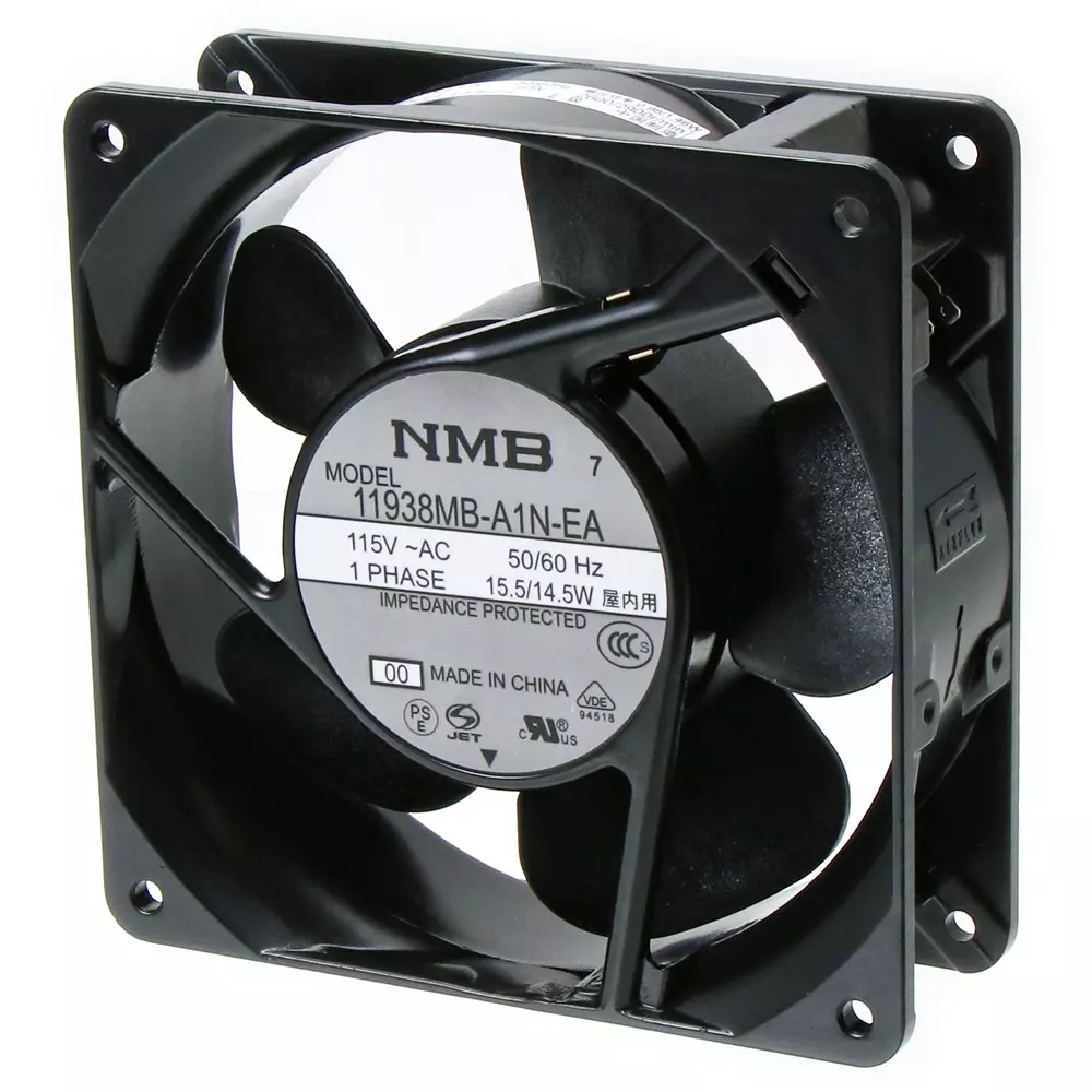NMB Technologies AC Fan Motor AC115 2.5/2.9 (50/60 Hz) m³/min Max Airflow, 11938MB-A1N-EA-00