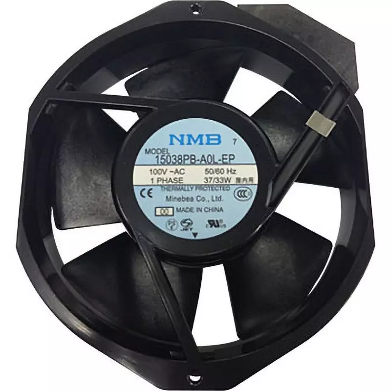 NMB Technologies AC Fan Motor AC100 5/6 (50/60 Hz) m³/min Max Airflow, 15038PB-A0L-EP-00