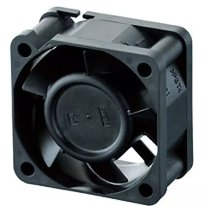 NMB Technologies DC Axial Fan Motor 24 V DC 0.29 m³/min Max Airflow 32.5 dB Noise Level, 04020VA-24N-AA-00