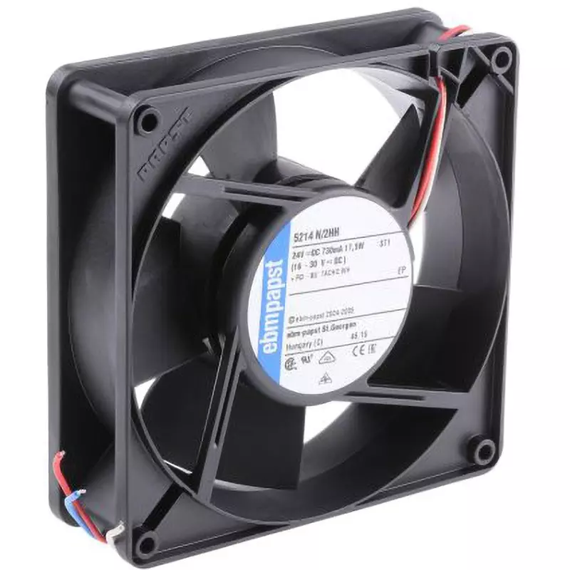 Ebmpapst Axial Fan 340 m³/h Air Volume, 5214N/2HH