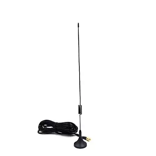 GENERIC Small Suction Cup Omni-directional Antenna 5 dBi Gain with Magnetic Base & 3 m RG-174 Extension Cable