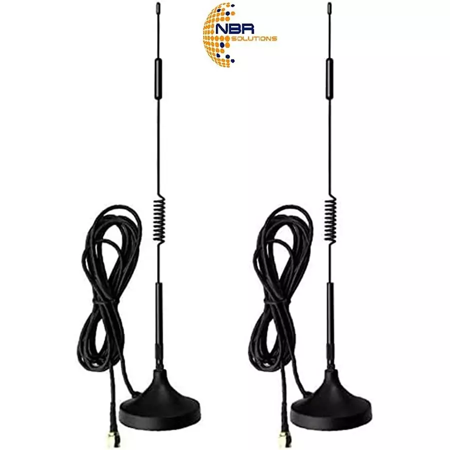 nbr-gsm-gprs-wcdma-magnetic-base-omni-spring-antenna-700-1800mhz-9db-rg174-sma-male-extension-cable-1m-305cm-long-black-with-magnetic-base-1-piece