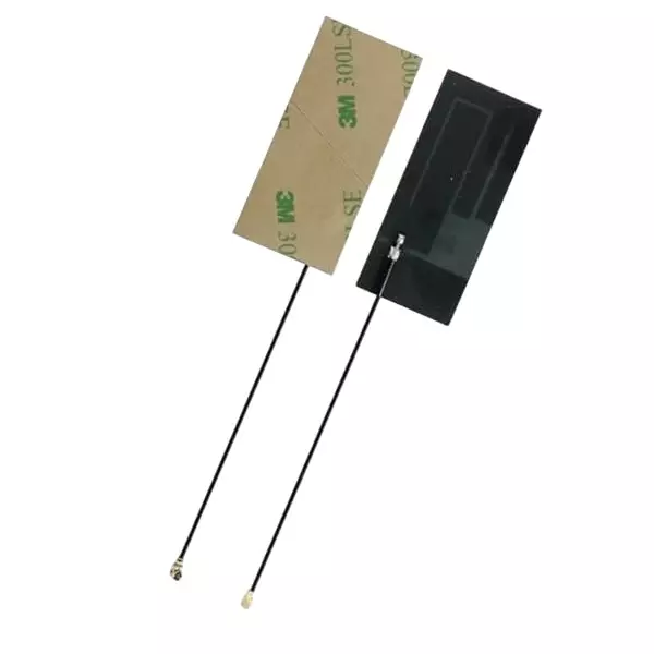 NBR 4G FPC Wide Band PCB Paper Antenna with IPEX Connector RG1.13 Cable and 5 dbi Gain (Pack of 2)