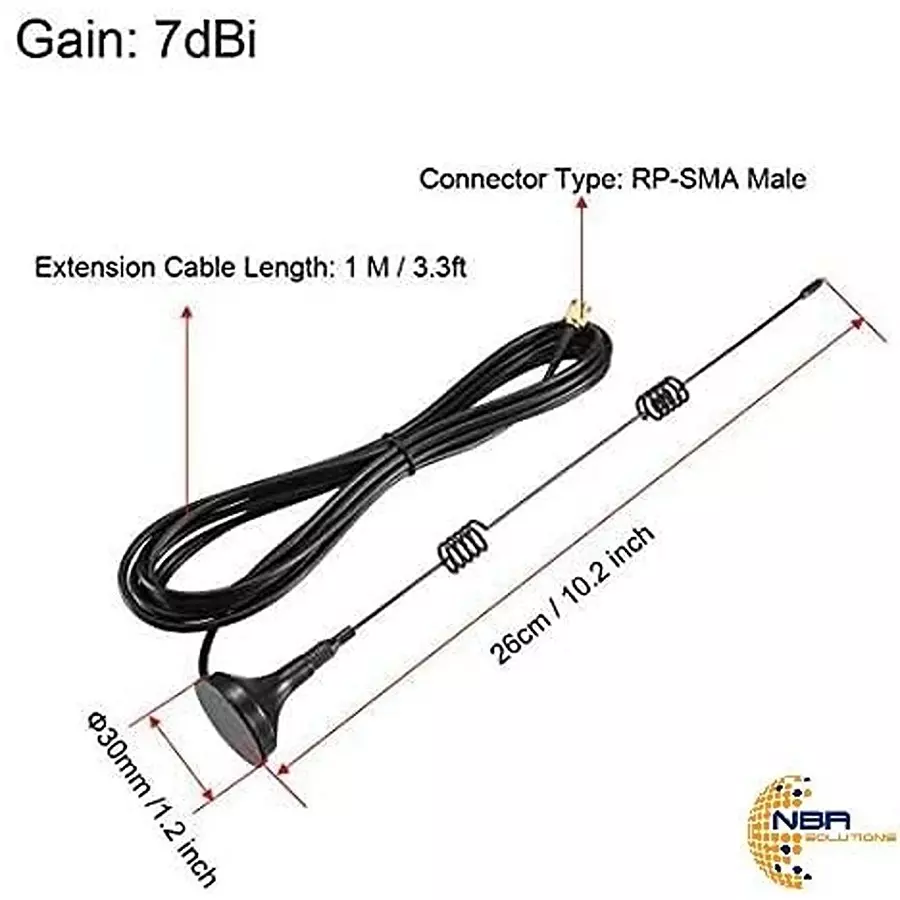 generic-double-spring-antenna-7-dbi-gain-with-magnetic-base-3-m-rg-174-extension-cable-pack-of-2-pcs