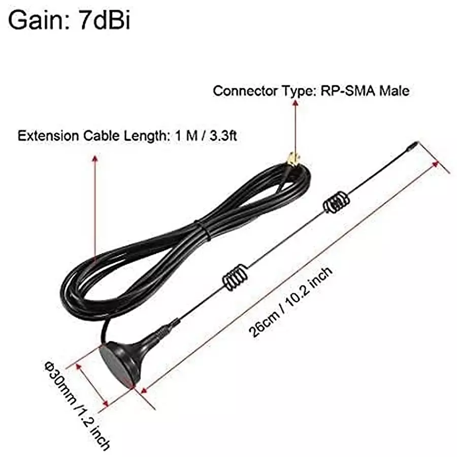 nbr-7dbi-gain-spring-magnetic-base-antenna-for-wifi-router-modem-rg174-extension-cable-3-meter-sma-male-2g-3g4g-700-2700mhz-omnidirectional-sma-male