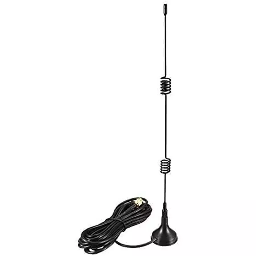 GENERIC Dual Band WiFi Antenna 7 dBi Gain 50 Ω Impedance with Magnetic Base & Extension Cable, O7-SAUS-GB48