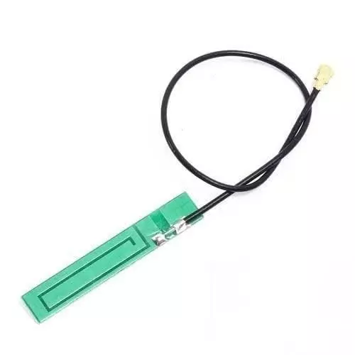 GENERIC PCB Antenna 3 dBi Gain 50 Ω Impedance with IPEX UFL Connector Black, PCBA001-7
