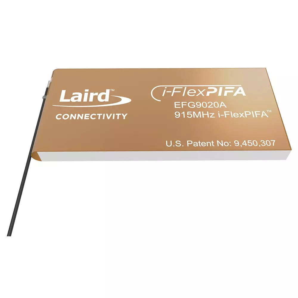EZURIO RF Antenna 902 MHz to 928 MHz Frequency 0.9 dBi 50 ohm, EFG9020A3S-15MHF1