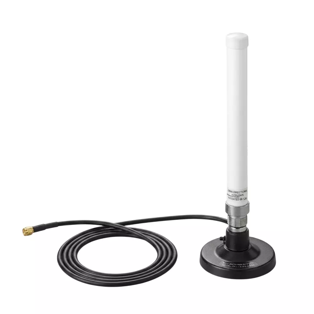 Delta Omni Directional High Gain Antenna with 5.5 dBi @ 2.4 GHz & 8 dBi @ 5 GHz Typical Gain for Wifi Switch, DVW-ANTRM8N-B3
