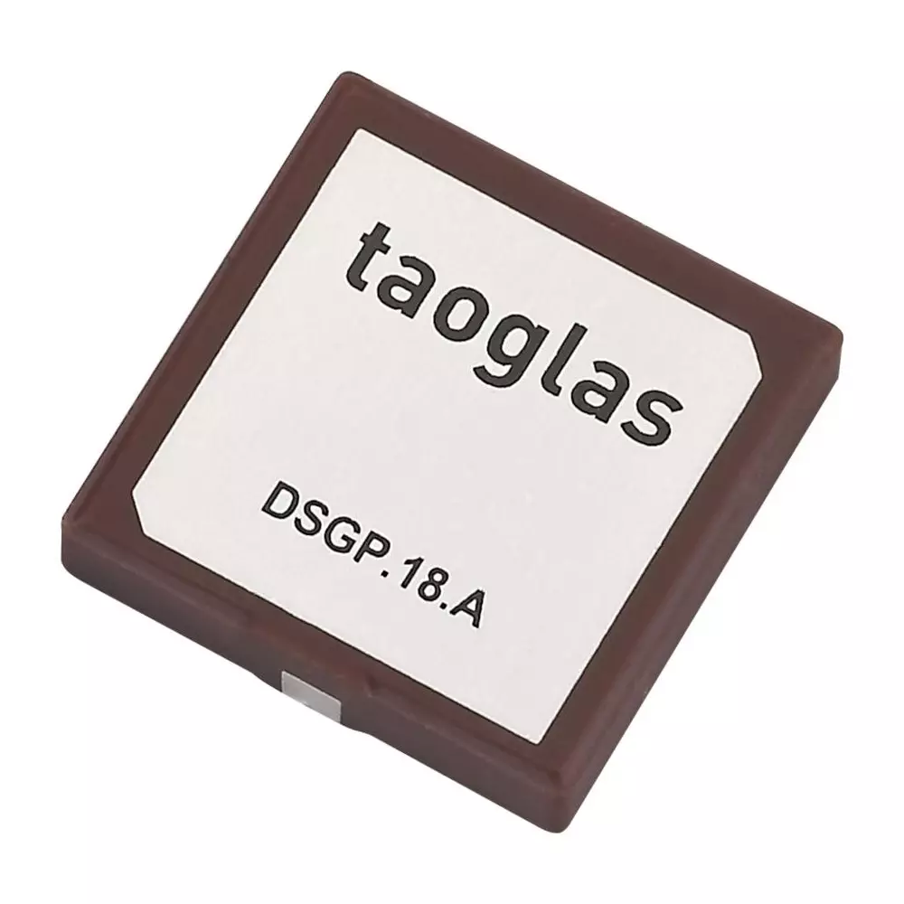 TAOGLAS RF Antenna 1.5764 GHz to 1.5743 GHz Frequency 4.2 dBi 50 ohm, DSGP.1575.18.4.A.02