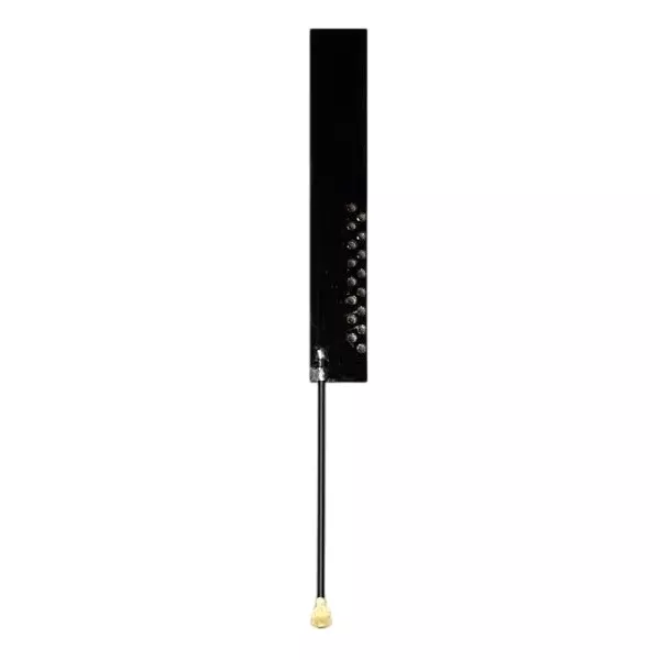 GENERIC 5G Omni PCB Antenna 600-6000 MHz Frequency with Black Base & IPEX UFL Cable, Black