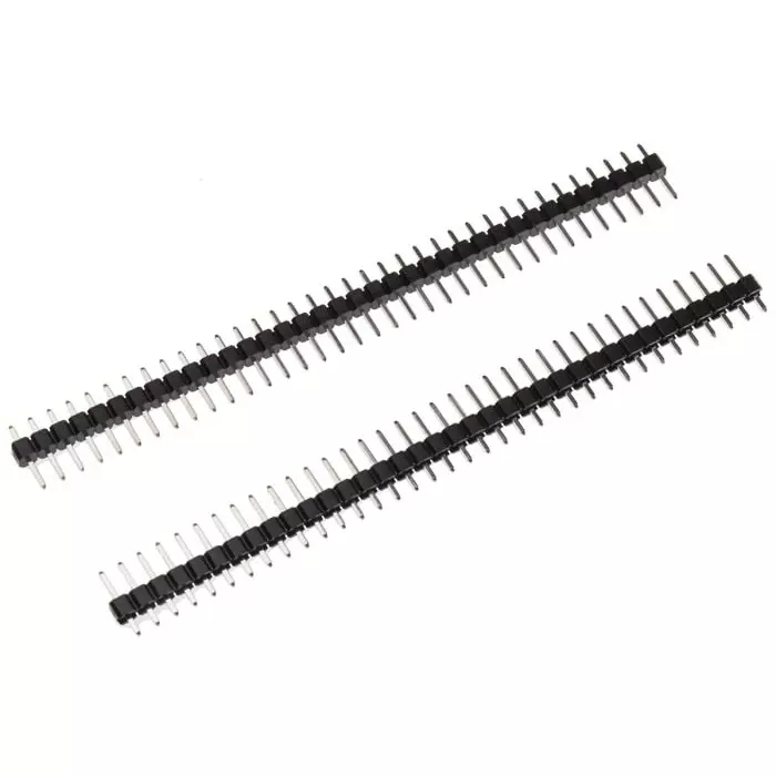 RS Pro Straight Through Hole Pin Header 1 Amp 36 Contact(s) 2.54 mm Pitch 1 Row(s) Unshrouded (Pack of 10)