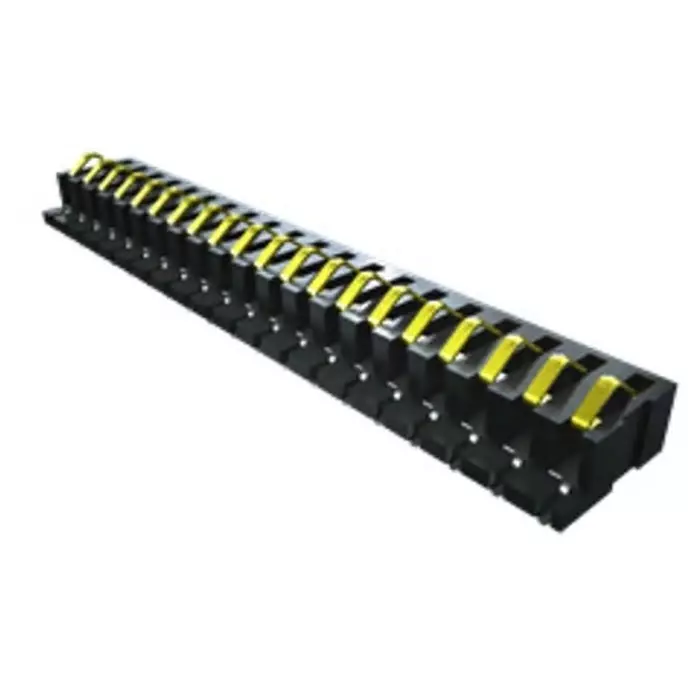 SAMTEC SIB Series Straight PCB Header 8 Contact(s) 2.54 mm Pitch 1 Row(s) Shrouded, SIB-108-02-F-S-LC (Pack of 28)