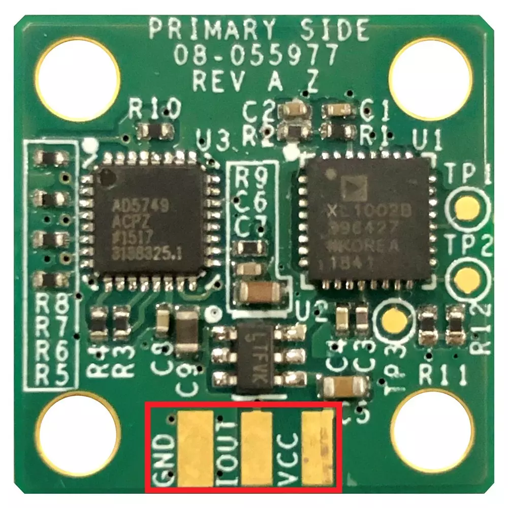 ANALOG DEVICES Evaluation Board ADXL1002 Kit Contents, EVAL-CN0533-EBZ