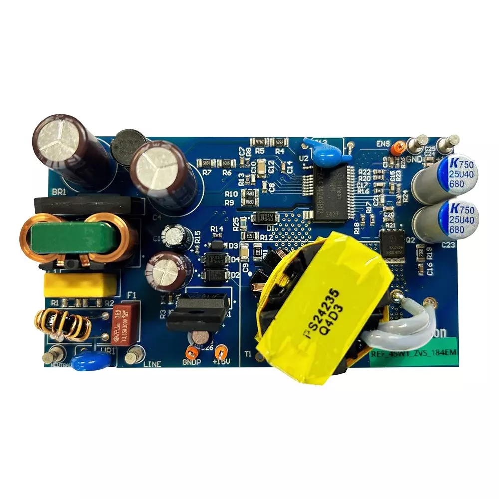 Infineon Ref Design Board Auxiliary Power Supply Reference Design Board ICE184 EM Kit Contents, REF45W1ZVS184EMTOBO2