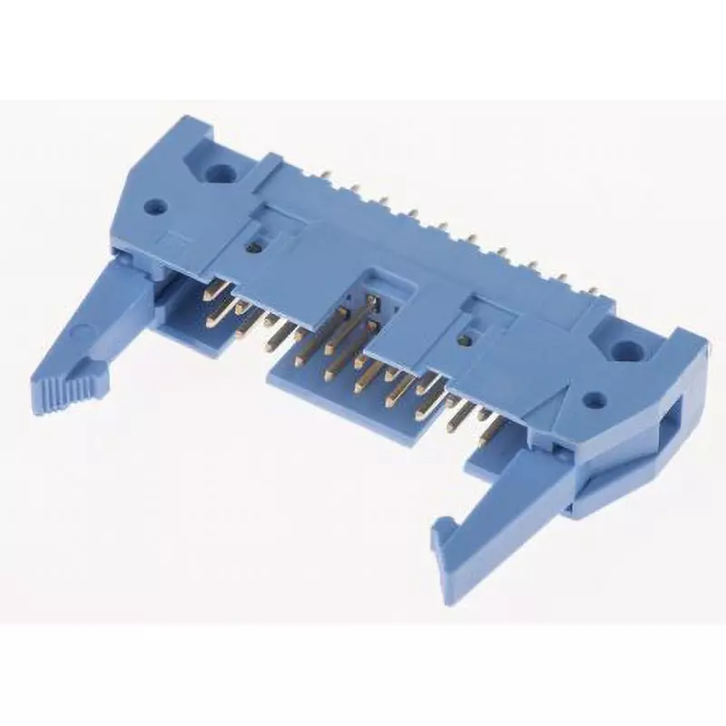 TE CONNECTIVITY PCB Header 2.54 mm Pitch 20 Contacts, 2-5499206-4