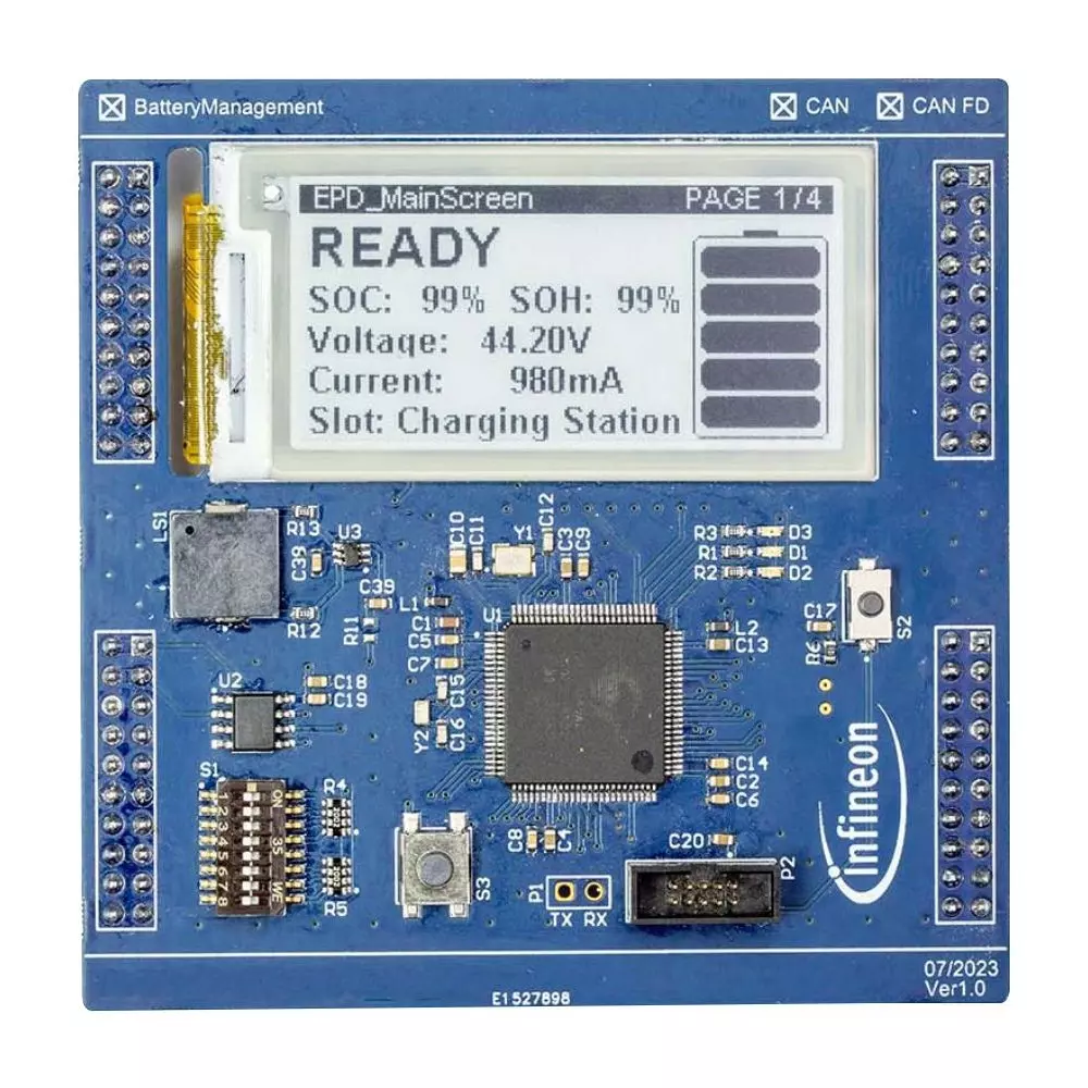 Infineon Demo Board Demonstration Board TLE9012 DQU Kit Contents, DEMOIMRBMSPWRV1TOBO1