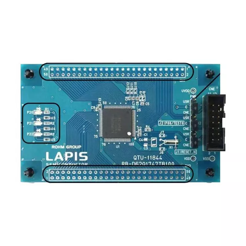 ROHM Reference Board Kit General Purpose Microcontroller Application Sub Type, RB-D62Q1747TB100