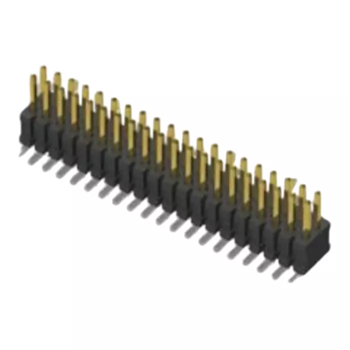SAMTEC FTSH Series Straight Through Hole Pin Header 20 Contact(s) 1.27 mm Pitch 2 Row(s) Unshrouded, FTSH-110-01-L-D-K (Pack of 46)