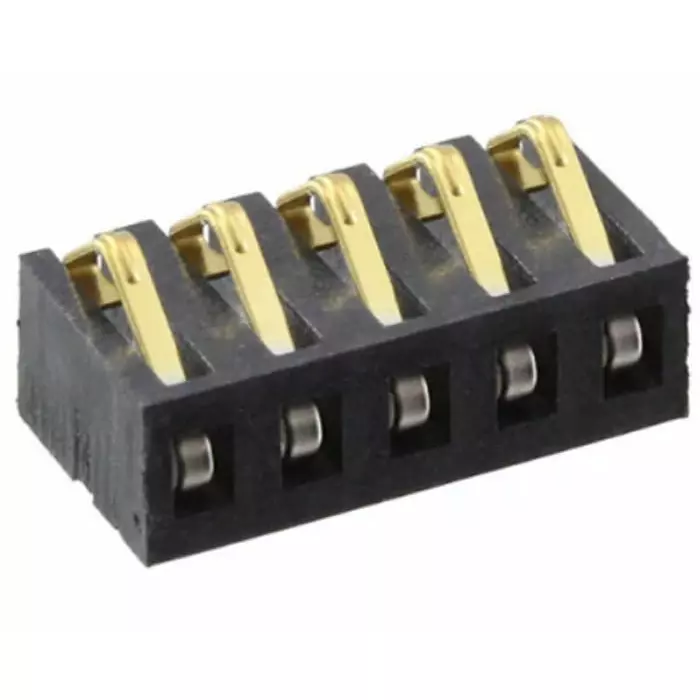 SAMTEC SIB Series PCB Header 4 Contact(s) 2.54 mm Pitch 1 Row(s) Shrouded, SIB-104-02-F-S-1 (Pack of 56)