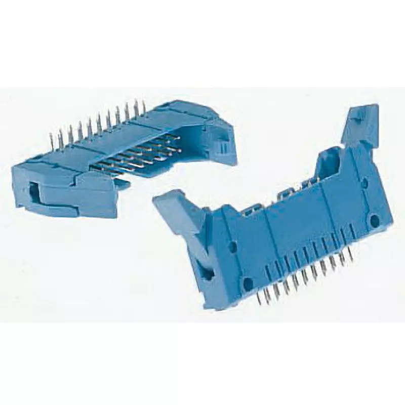 TE CONNECTIVITY PCB Header Wire To Board Type 2.54 Cell Spacing 2.0 Number Of Lines, 2-5499206-9