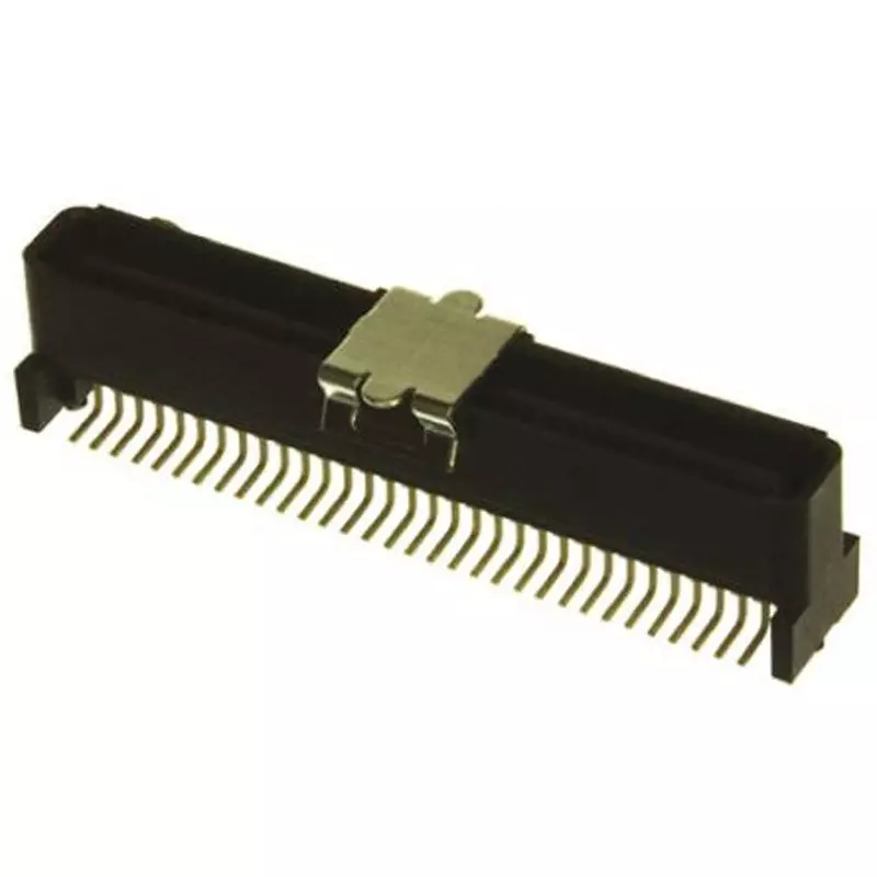 TE CONNECTIVITY PCB Header Phosphor Bronze Material Male Gender Surface Mount Mounting, 5146888-1