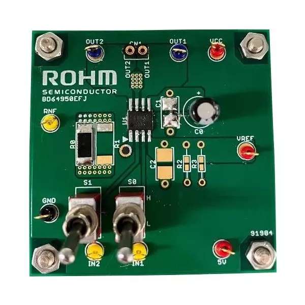 ROHM Evaluation Board, BD64950EFJ-EVK-001