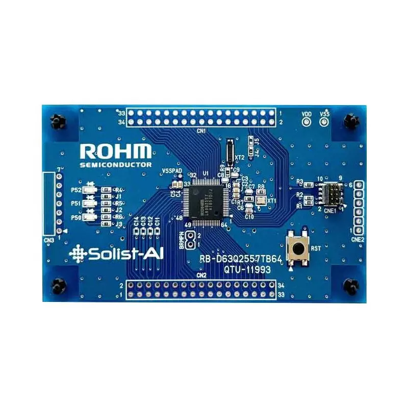ROHM Reference Board General Purpose Microcontroller Application Sub Type, RB-D63Q2557TB64