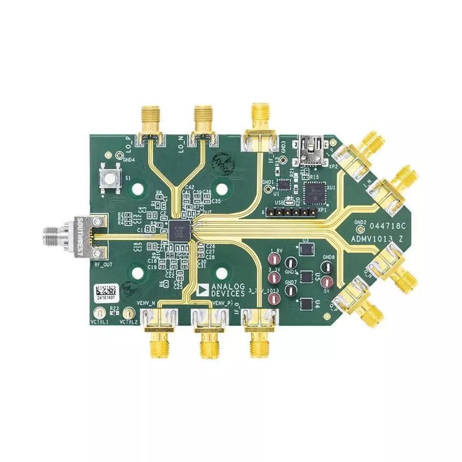 ANALOG DEVICES Evaluation Board FXL4 TD245 BQX Kit Contents, ADMV1013-EVALZ