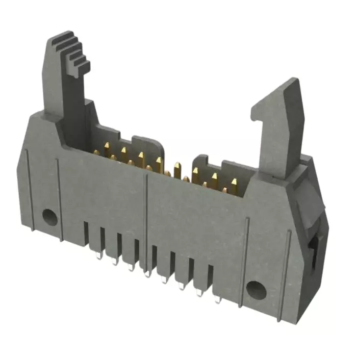 Amphenol ICC Quickie Series Straight Through Hole PCB Header 16 Contact(s) 2.54 mm Pitch 2 Row(s) Unshrouded, 71918-216LF (Pack of 12)