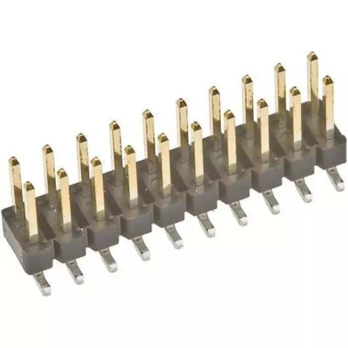 Amphenol ICC BergStik Series Straight Surface Mount Pin Header 20 Contact(s) 2.54 mm Pitch 2 Row(s) Unshrouded, 95278-101-20LF (Pack of 5)