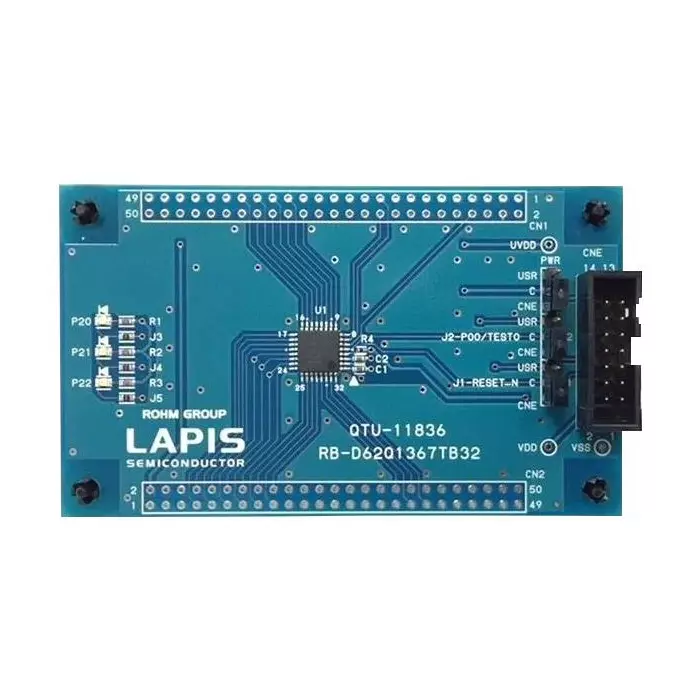 ROHM Reference Board Kit General Purpose Microcontroller Application Sub Type, RB-D62Q1367TB32