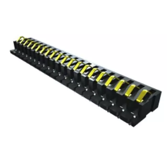 SAMTEC SIB Series Straight PCB Header 12 Contact(s) 2.54 mm Pitch 1 Row(s) Shrouded, SIB-106-02-F-S-LC (Pack of 37)