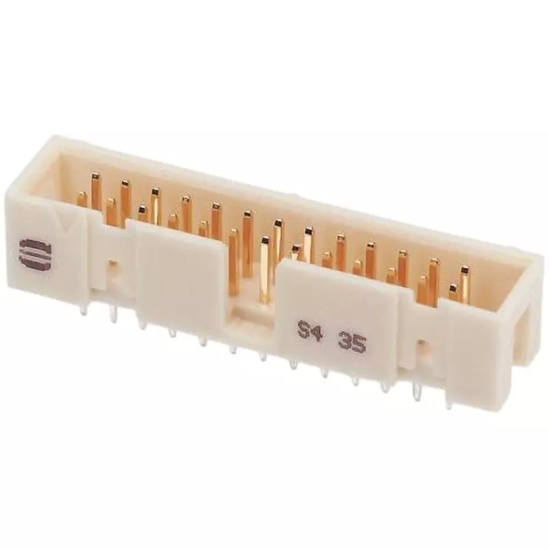 Harting PCB Header Through Hole Sign Type, 9195146324 (Pack of 100)