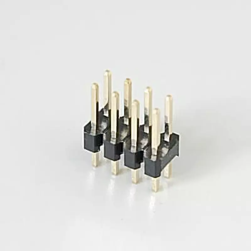 LINKMAN Board Pin Header AC500 V Rated Voltage 1 A Rated Current 2.54 mm Cell Spacing, 2131D2*4GSE
