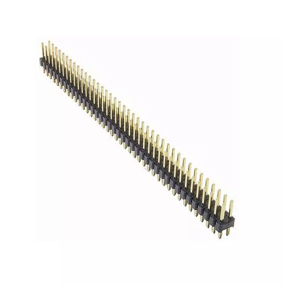 LINKMAN Board Pin Header AC500 V Rated Voltage 1 A Rated Current 2.54 mm Cell Spacing, 2131D2*40GSE