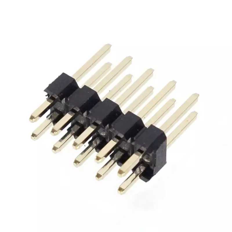 LINKMAN Board Pin Header AC500 V Rated Voltage 1 A Rated Current 2.54 mm Cell Spacing, 2131D2*7GSE
