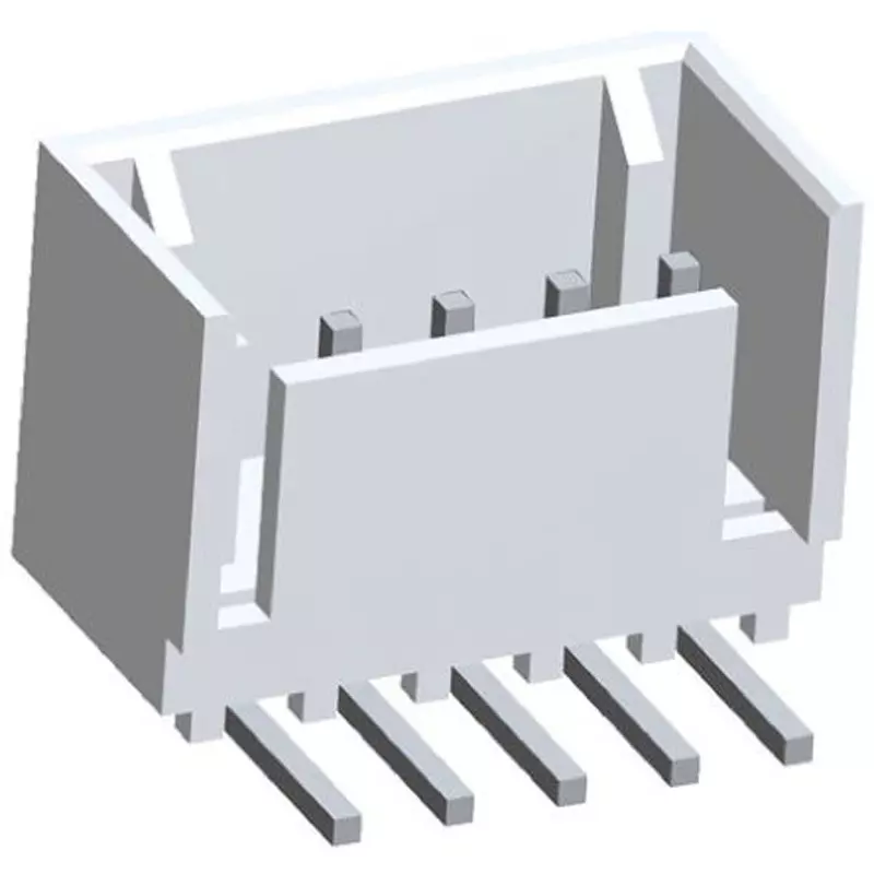 TE CONNECTIVITY PCB Header Copper Alloy Material Solder Connection Method 5 Rated Current, 2-644488-4 (Pack of 500)